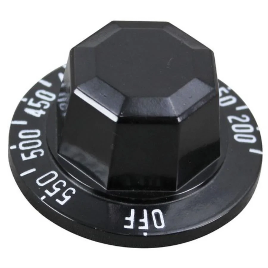 Replacement Part, Knob, Thermostat, 550 to 200 Degrees Fahrenheit, D Stem Flat Right,1 - 1 EACH