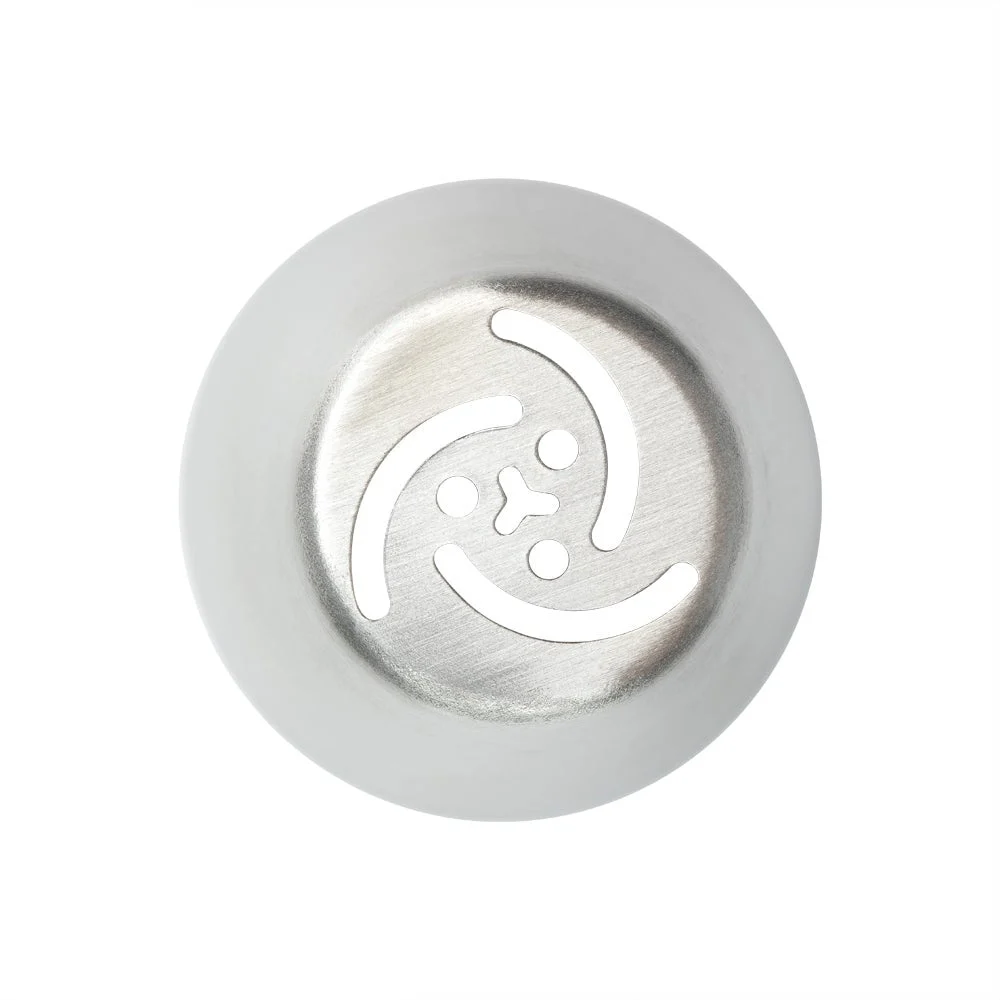 Piping Tip, Russian, Stainless Steel, #19, 1.5 x 1.5 x 1.75 Inch,1 - 1 EACH