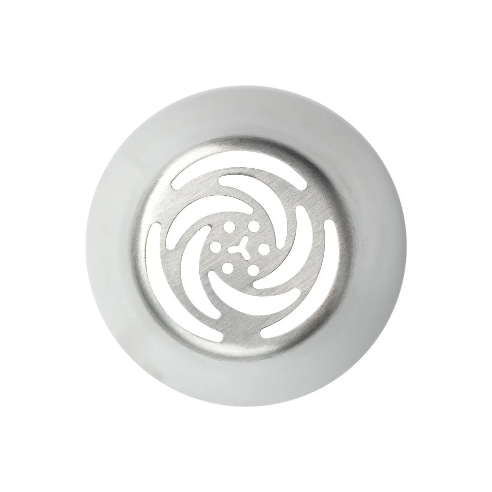 Piping Tip, Russian, Stainless Steel, #1, 1.5 x 1.5 x 1.75 Inch,1 - 1 EACH