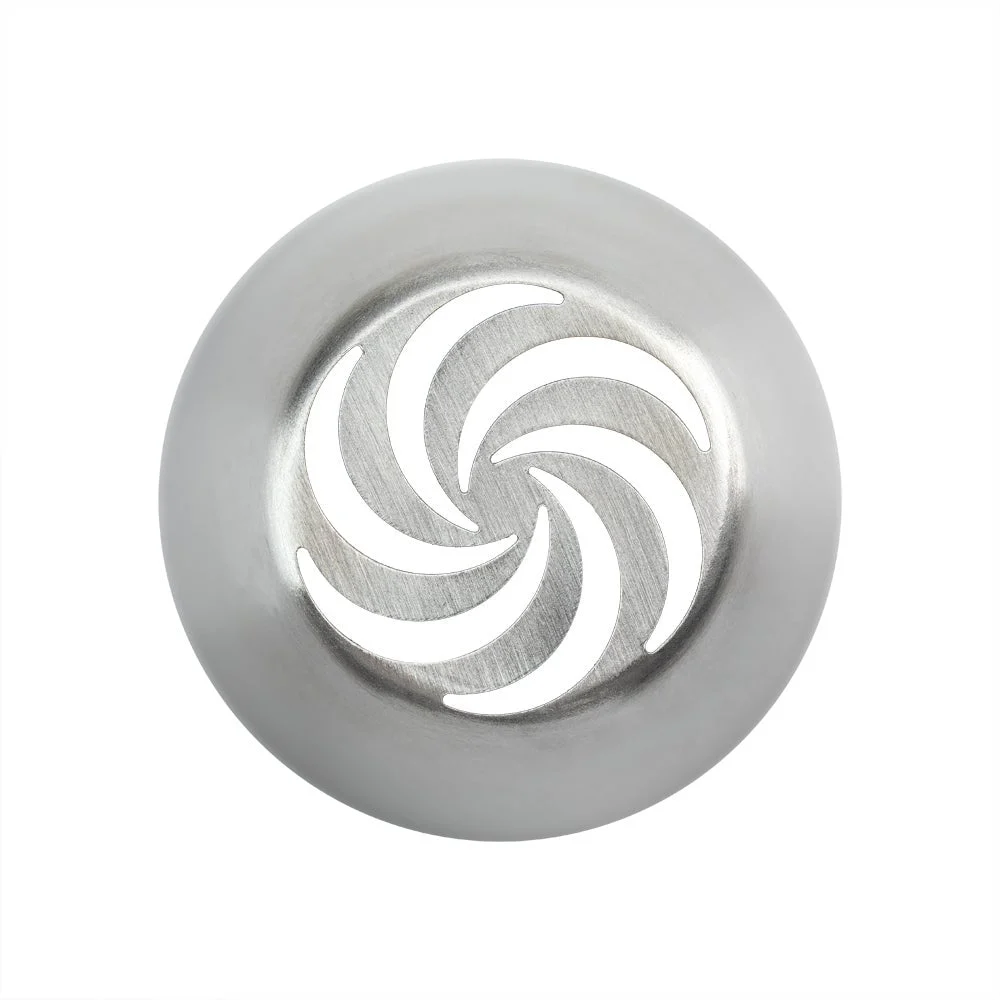 Piping Tip, Russian, Stainless Steel, #14, 1.5 x 1.5 x 1.75 Inch,1 - 1 EACH