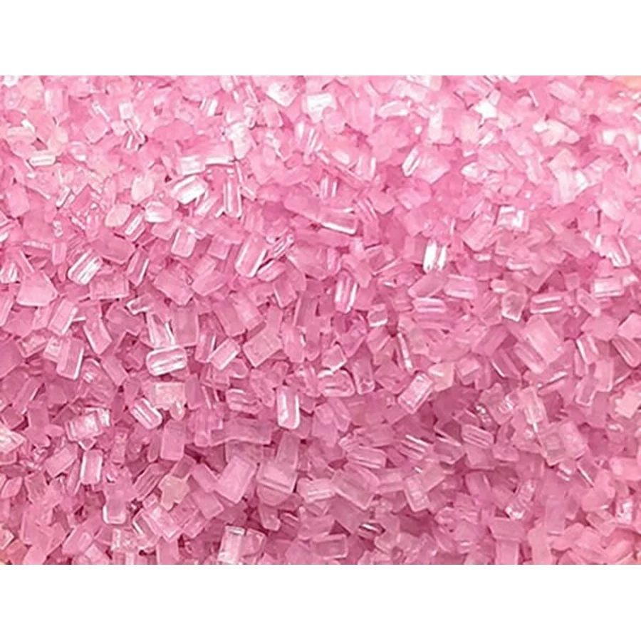 Sugar, Decorating, Large Crystal, Pink Shine,1 - 5 POUND