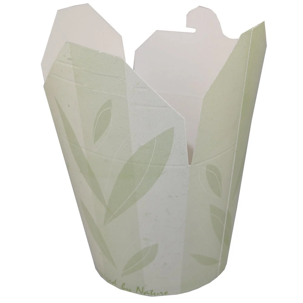 Containers, Food, #26, Paper, Nature Design, Round Bottom,20 - 25 COUNT