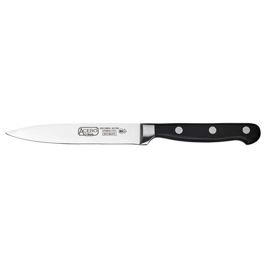 Knife, Utility, 5 Inch, Triple Riveted, Full Tang Forged Blade,1 - 1 EACH
