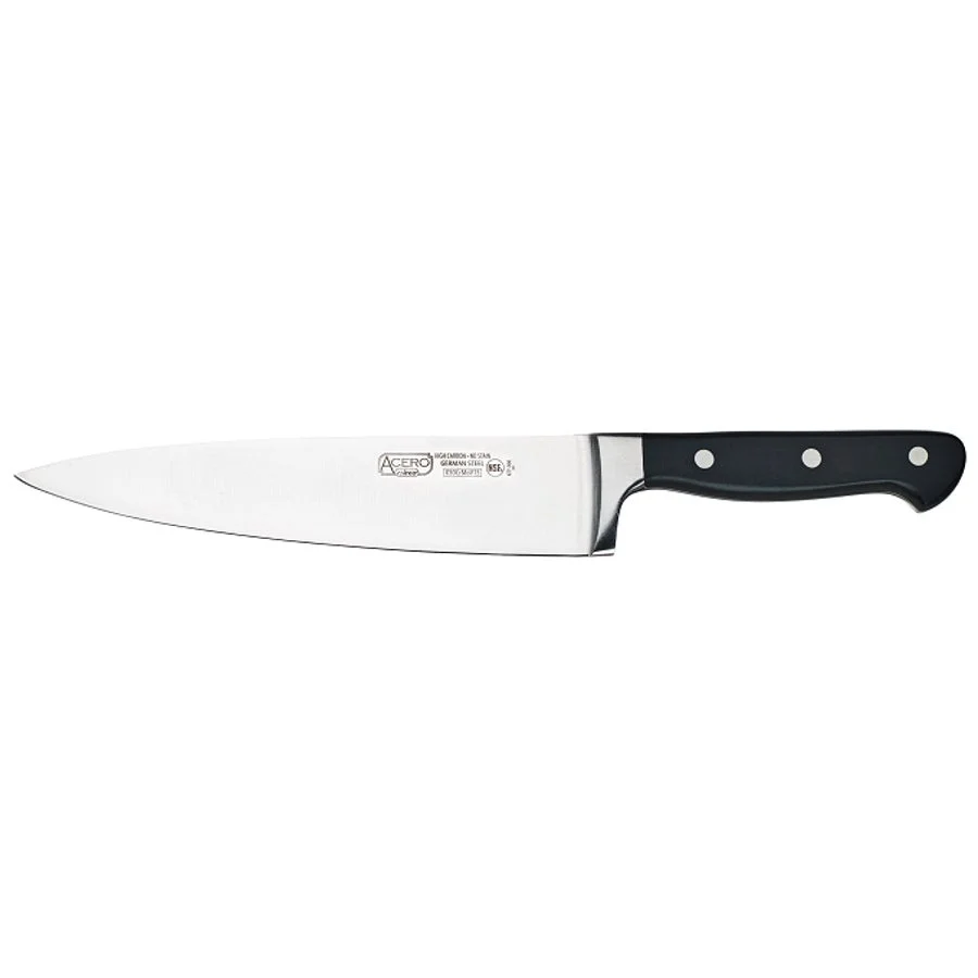 Knife, Chef, 8 Inch, Triple Riveted, Full Tang Forged Blade,1 - 1 EACH