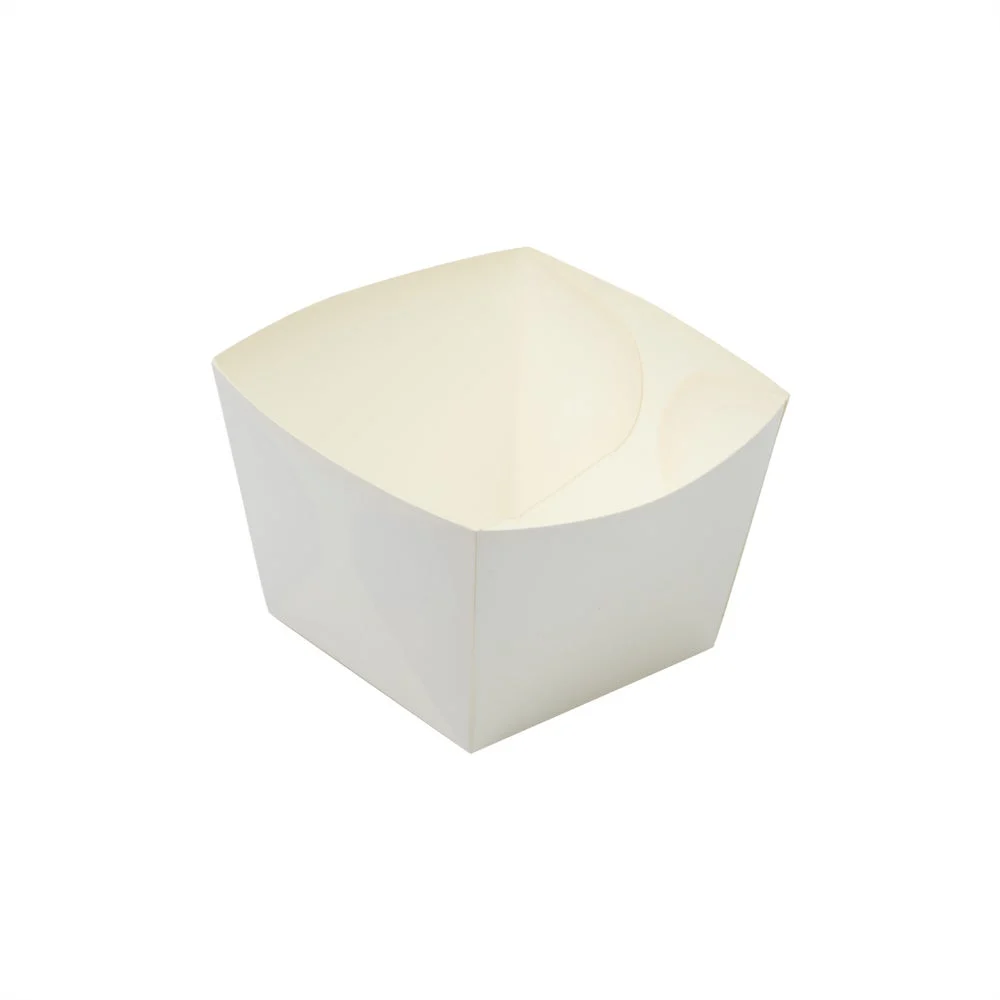 Boxes, Snack, 3.5 x 3.5 x 3.25 Inch, Paper, White,1 - 200 COUNT