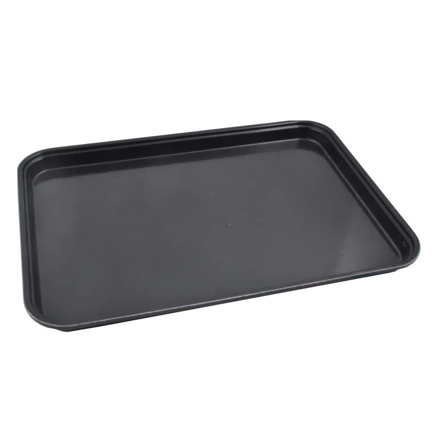 Tray, Market, 17.75 x 12.63 Inch, Black, Fiberglass,1 - 1 EACH