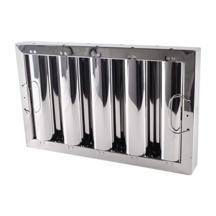 Filter, Hood, Baffle, 10 x 16 Inch, Stainless Steel,1 - 1 EACH