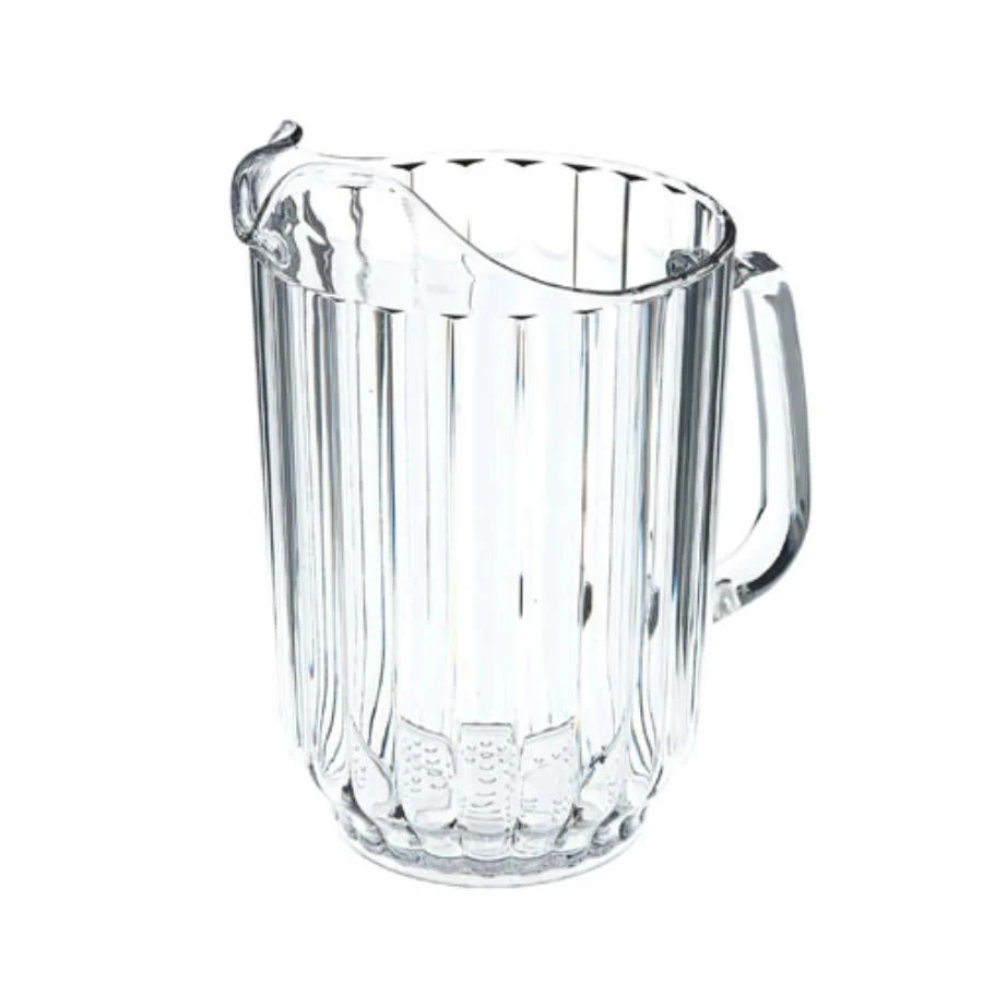 Pitcher, Beverage, 60 Ounce, Clear, Plastic,1 - 1 EACH