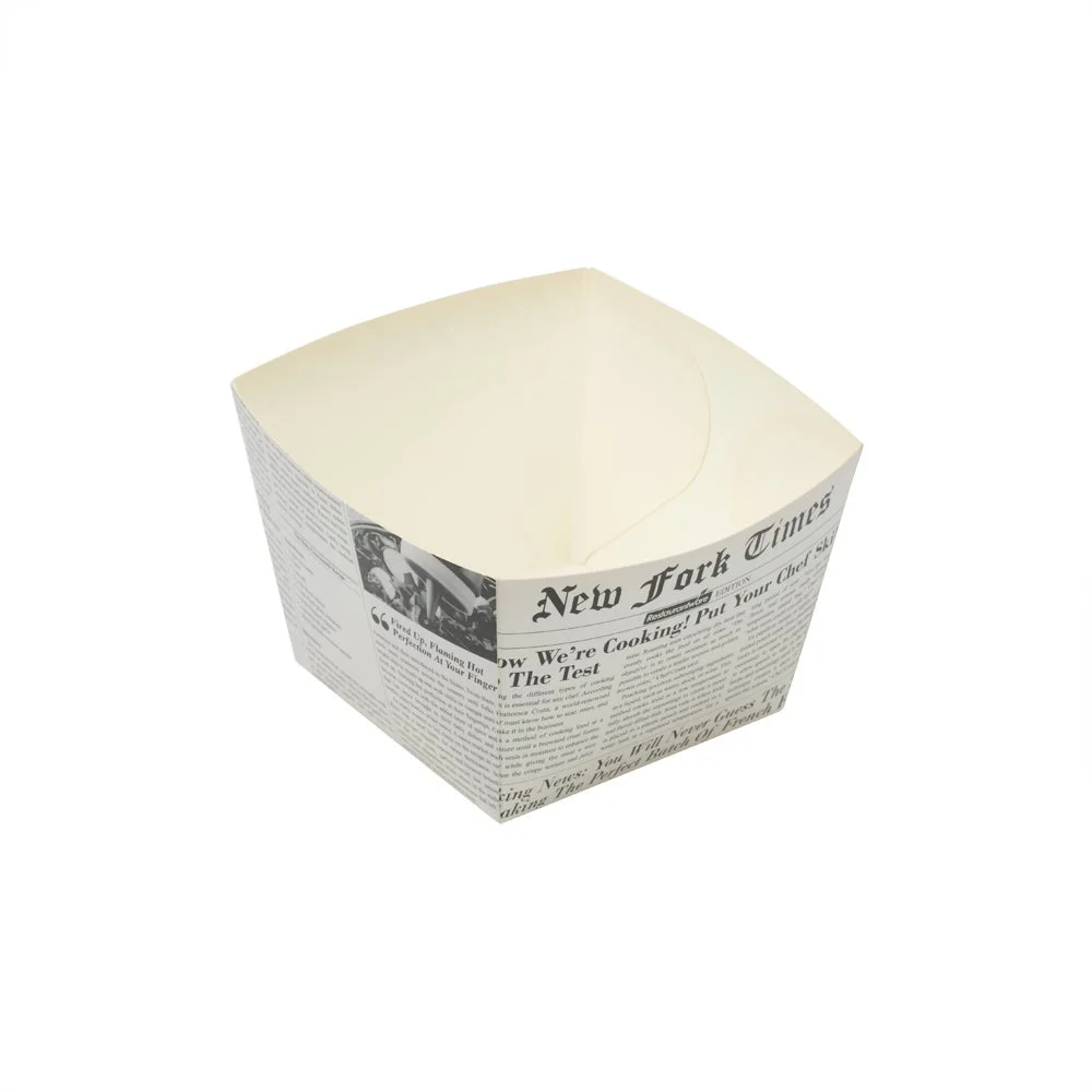 Boxes, Snack, 3.5 x 3.5 x 3.25 Inch, Paper, Newsprint,1 - 200 COUNT