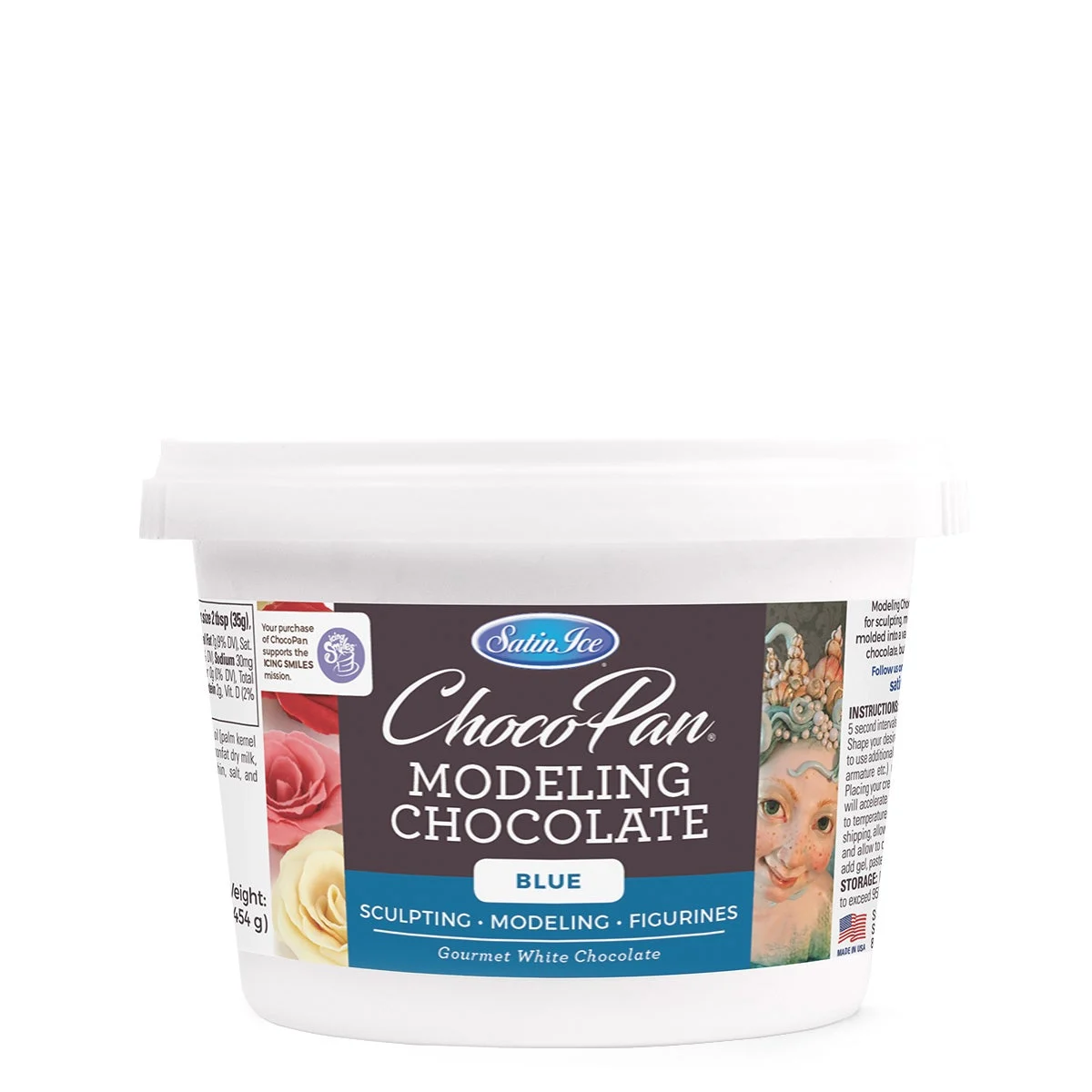 Chocolate, Modeling, Blue,4 - 1 POUND