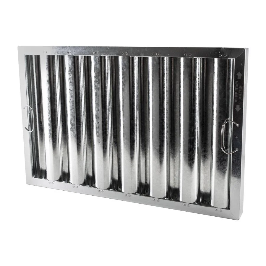 Filter, Hood, Baffle, Galvanized, 16 x 25 Inch,1 - 1 EACH