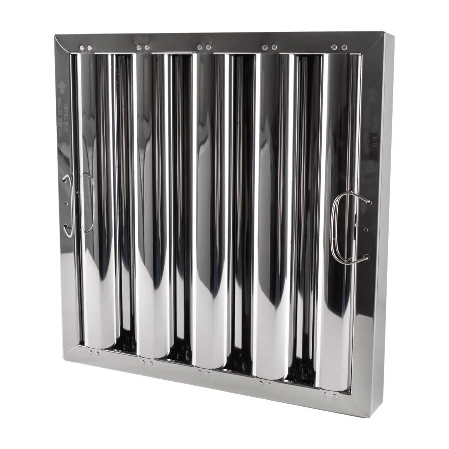 Filter, Hood, Baffle, Stainless Steel, 16 x 16 Inch,1 - 1 EACH