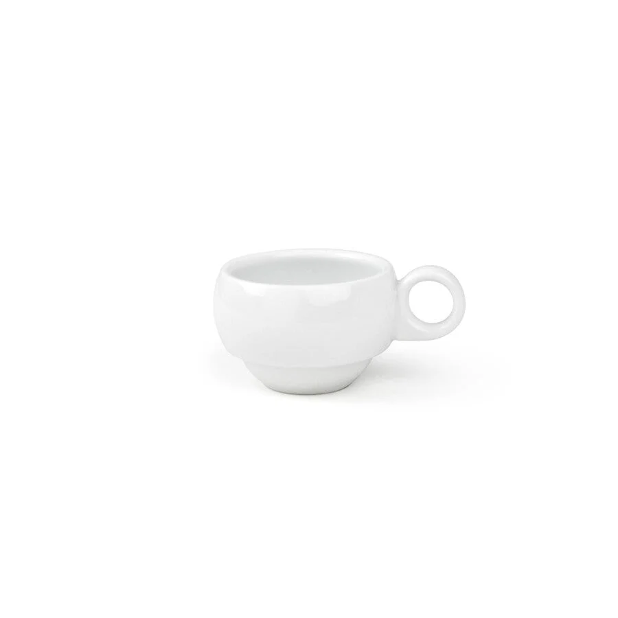 Mugs, Monaco, 3 Ounce, White, Porcelain, Stackable, 3 Ounce,12 - 1 EACH