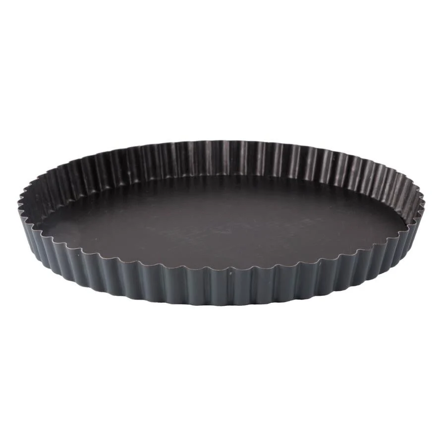 Pan, Tart, 9.5 Inch, Nonstick, Steel, Fluted, with Removeable Bottom,1 - 1 EACH