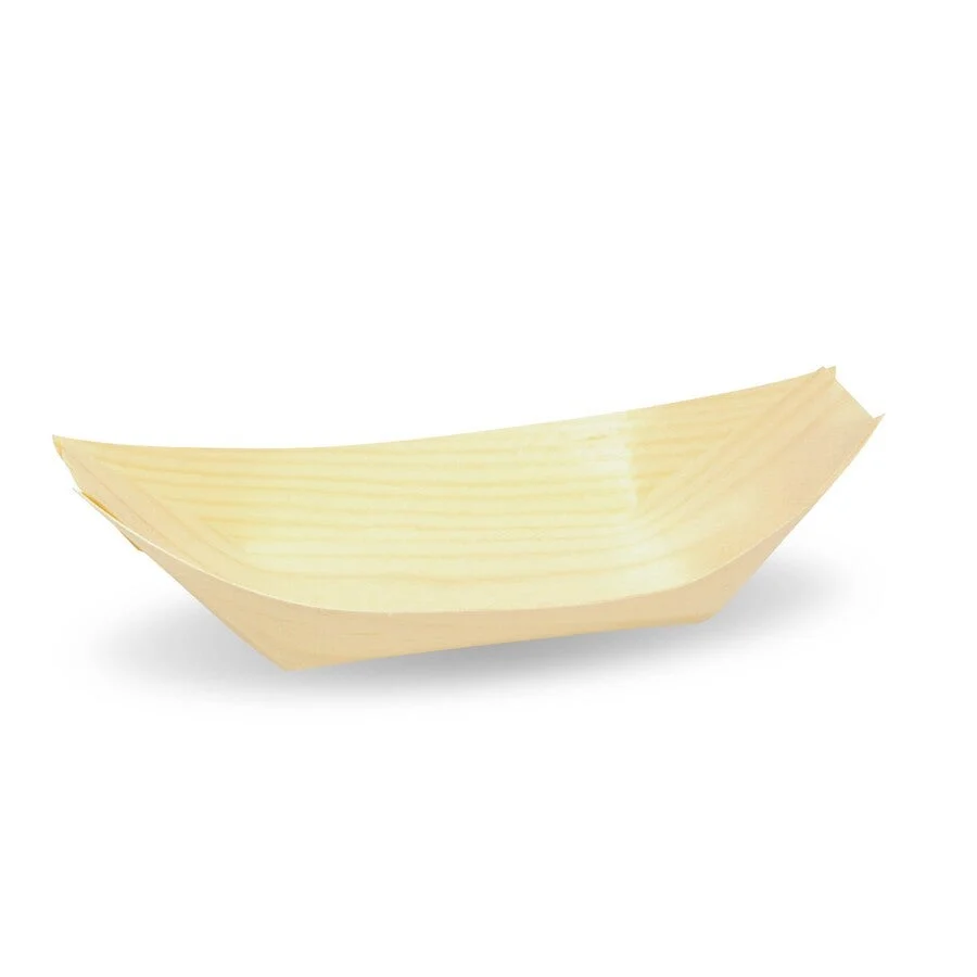 Boats, Servewise, 6.5 Inch, Natural, Poplar & Pine Wood, 6.5 Linear Inch,1 - 200 COUNT