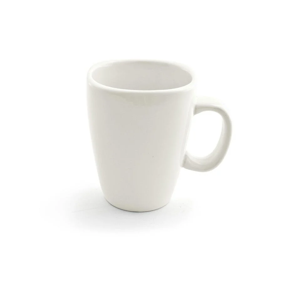 Mugs, Mod, 11 Ounce, Eurowhite, Porcelain, 11 Ounce,12 - 1 EACH