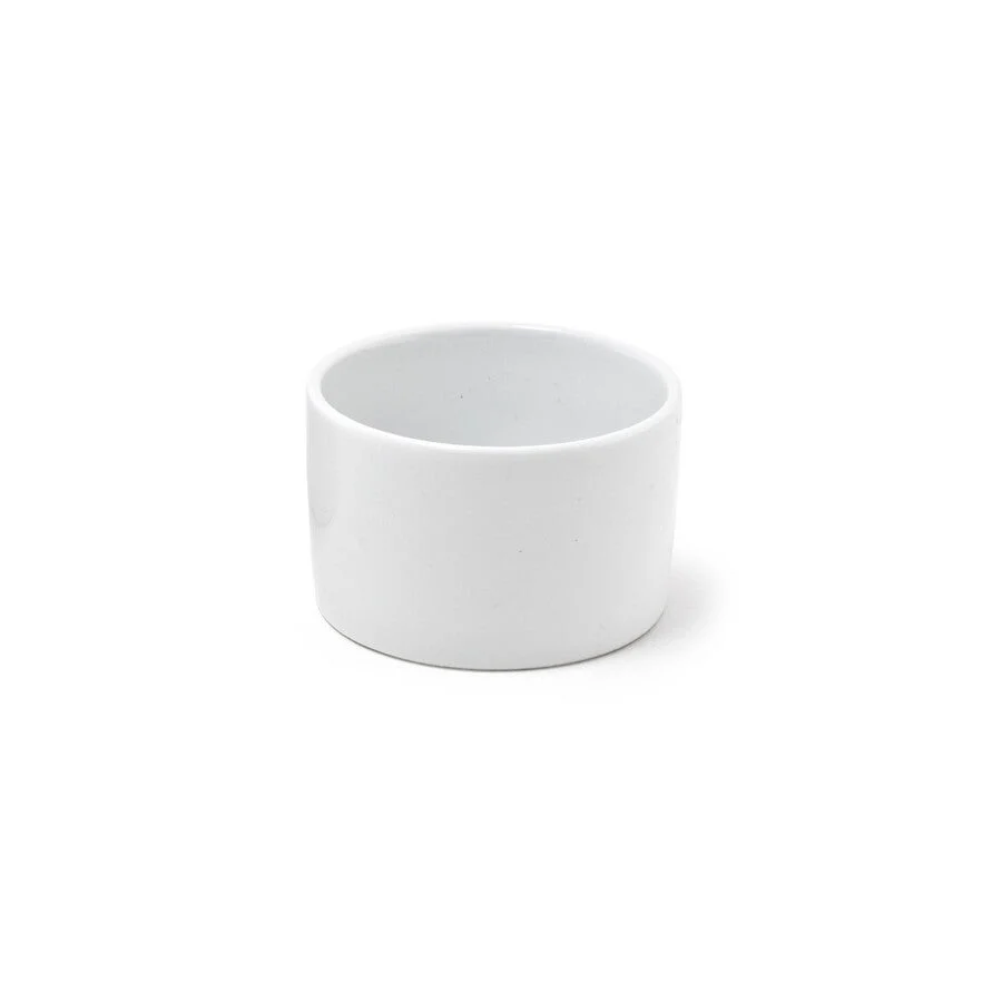 Tall Cup & Ramekins, 6 Ounce, White, Porcelain, 6 Ounce,12 - 1 EACH
