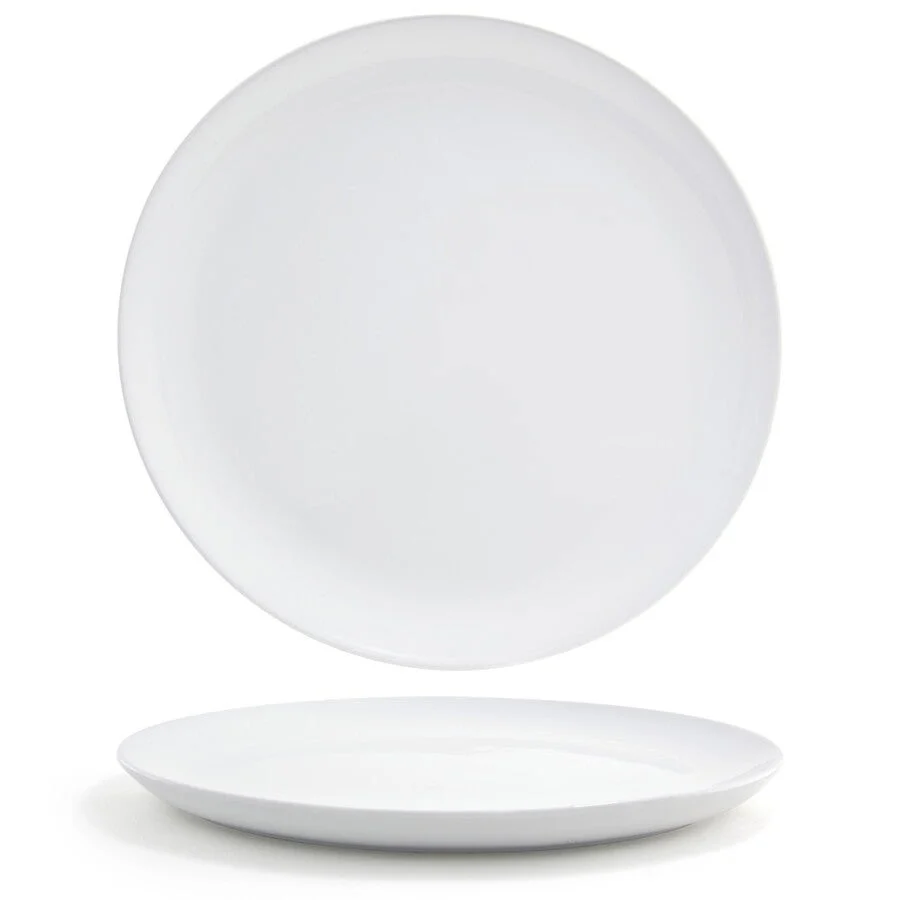 Platters, Harmony 15 Inch, White, Porcelain, 15 Linear Inch,2 - 1 EACH