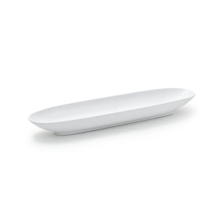 Trays, Serving, Sampler, 11 Ounce, 14 Inch, White, Oval, 14 Linear Inch,6 - 1 EACH