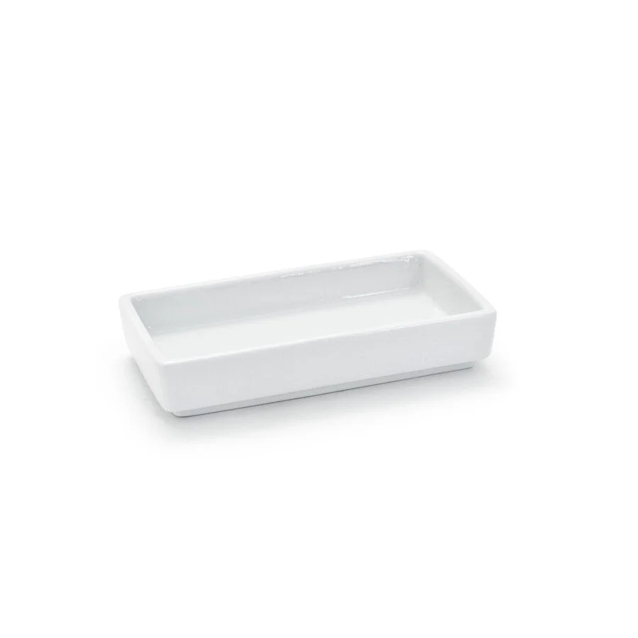 Ramekins, Double Wide, 4 Ounce, Mod, White, Porcelain,12 - 1 EACH