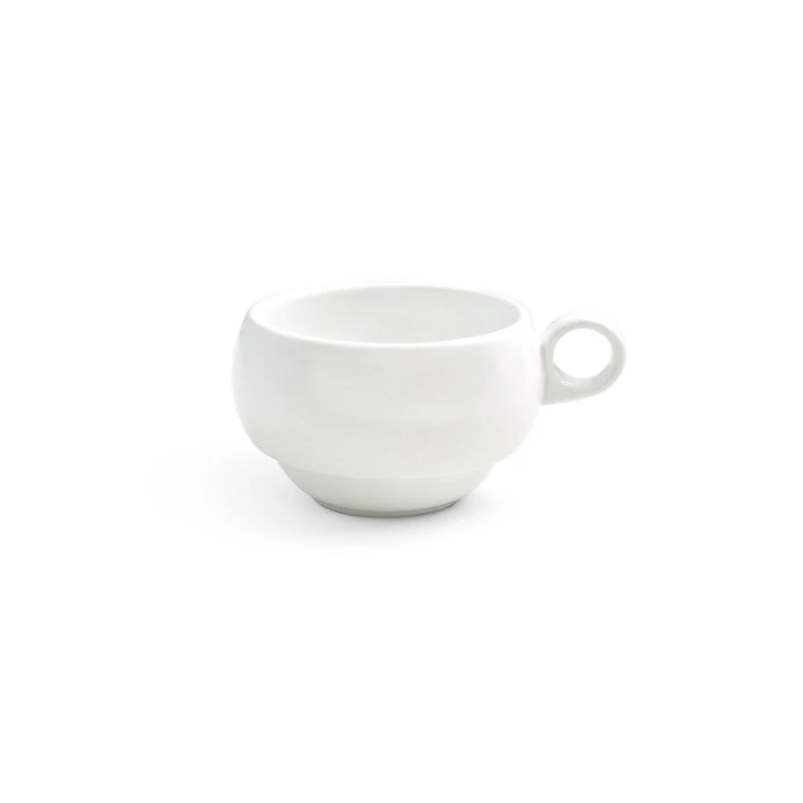 Mugs, Monaco, 9 Ounce, White, Porcelain, Stackable, 9 Ounce,12 - 1 EACH