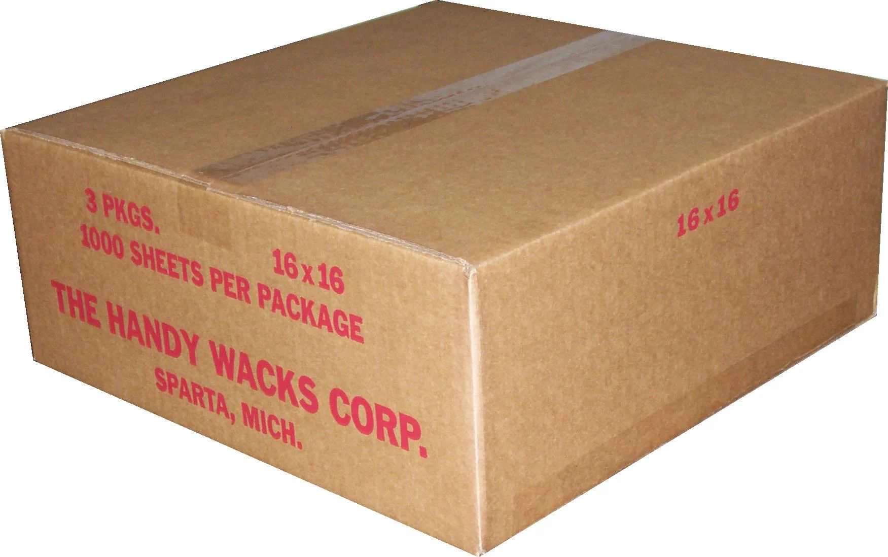 Wraps, Deli, 16 x 16 Inch, Red Gingham,3 - 1000 COUNT