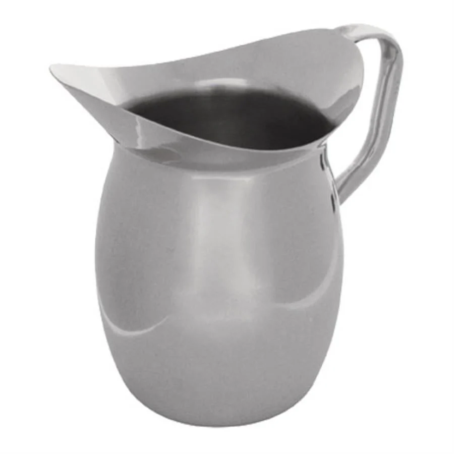 Pitcher, Water, 3 Quart, Stainless Steel,1 - 1 EACH
