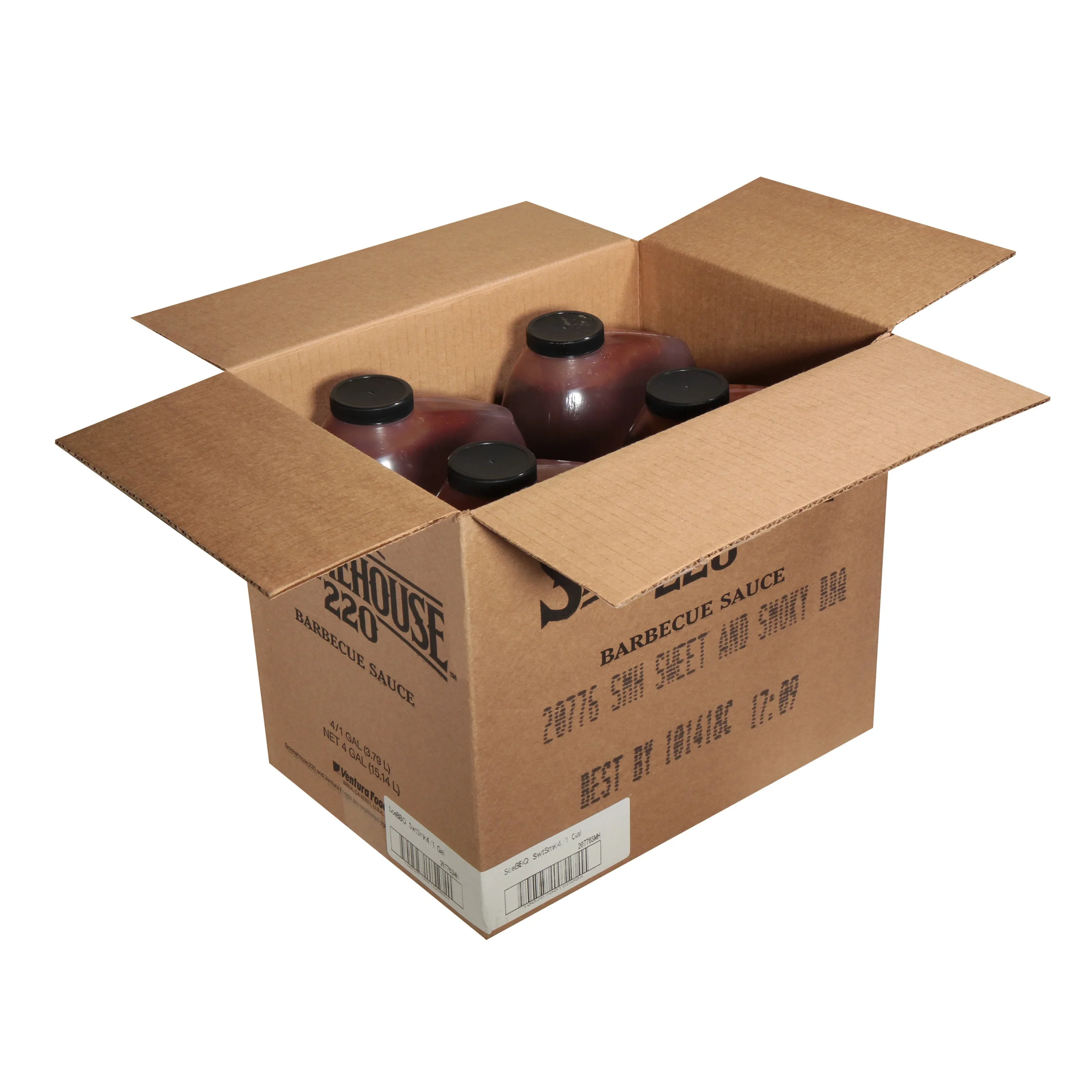 Sauce, Barbecue, Sweet & Smoky,4 - 1 GALLON