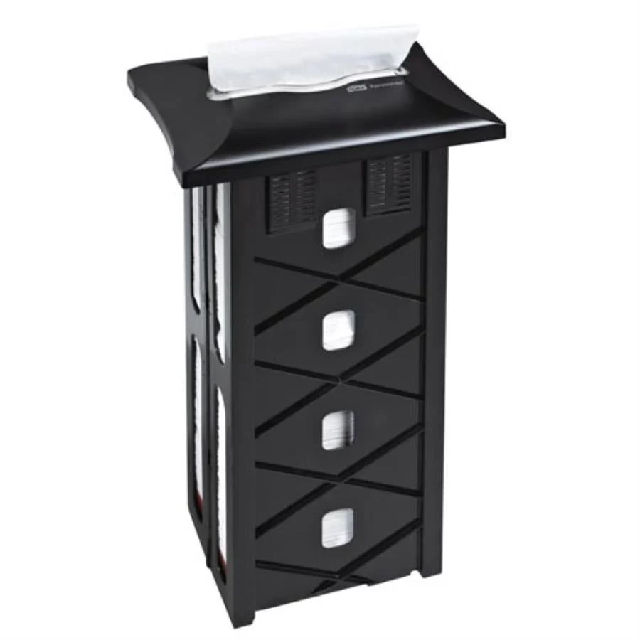Dispenser, Napkin, In-Counter, Black, 21.5 x 9.9 x 7 Inch,1 - 1 EACH