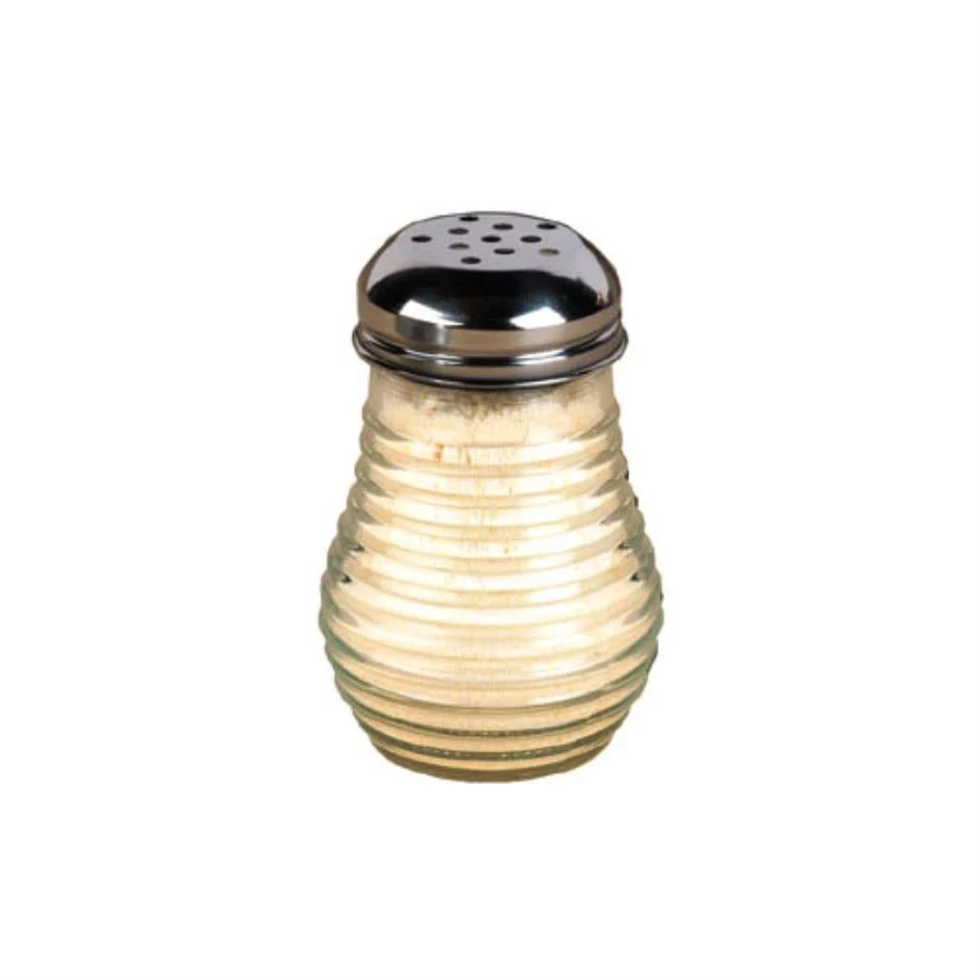 Shaker, Cheese, 6 Ounce, Glass, With Beehive Top,1 - 1 EACH