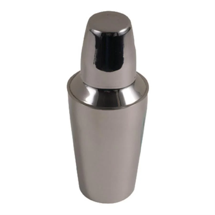 Shaker, Cocktail, 16 Ounce, 3 Piece, Stainless Steel,1 - 1 EACH