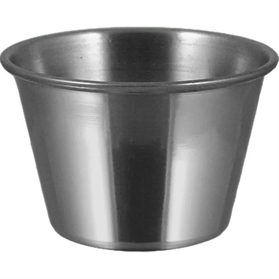 Cups, Sauce, 2 Ounce, Stainless Steel,12 - 1 EACH