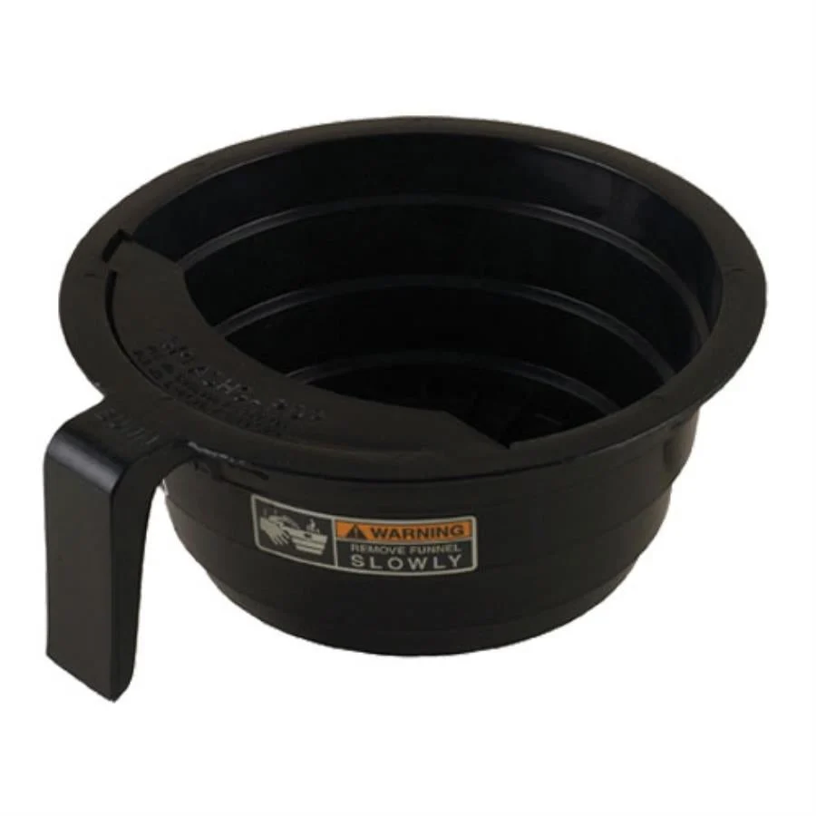 Funnel, Brew, 7.25 Inch, Black Plastic,1 - 1 EACH