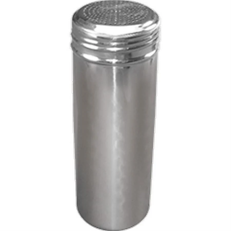 Shaker, Dredge, 24 Ounce, Stainless Steel, No Handle,1 - 1 EACH