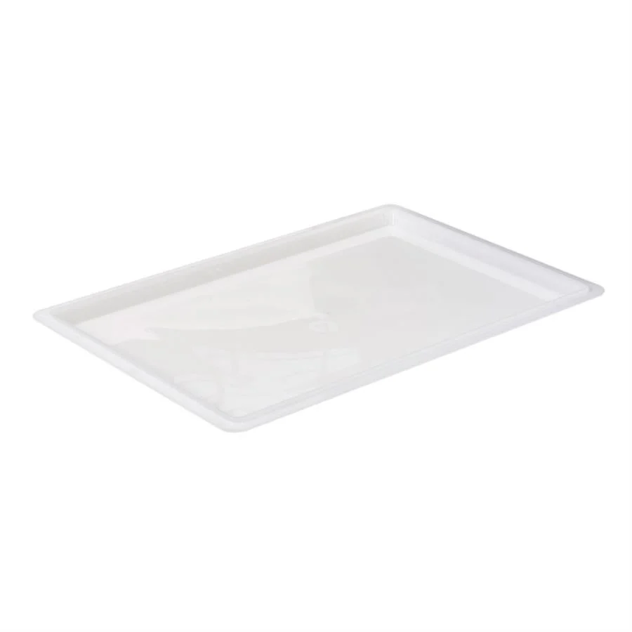 Lids, Rectangular, 18 x 26 Inch White, Polypropylene, for 9 Gallon Food Container,1 - 1 EACH