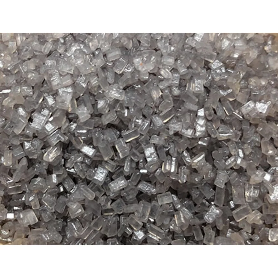 Sugar, Decorating, Large Crystal, Silver Shine,1 - 5 POUND