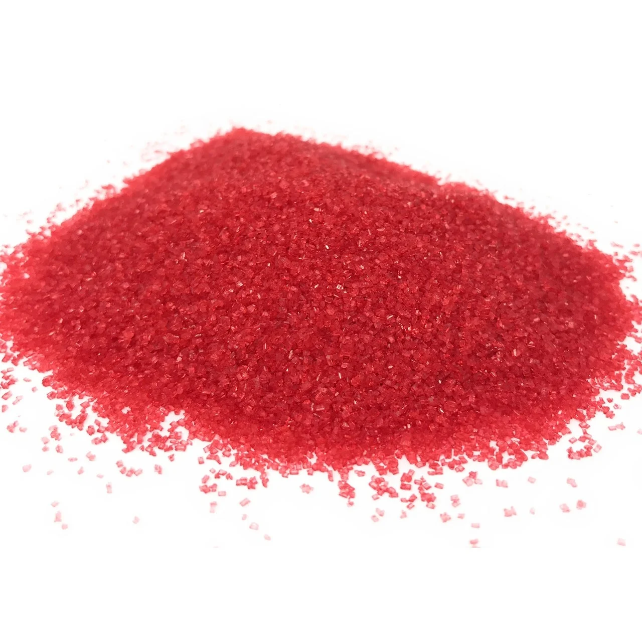 Sugar, Sanding, Medium Crystal, Red,6 - 1 POUND