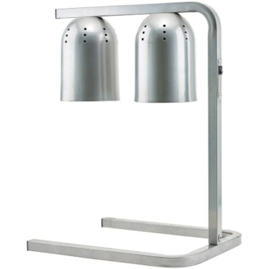 Heat Lamp, 2-Bulb, 14 x 18 Inch, Adjustable, Steel, 120 Volt,1 - 1 EACH