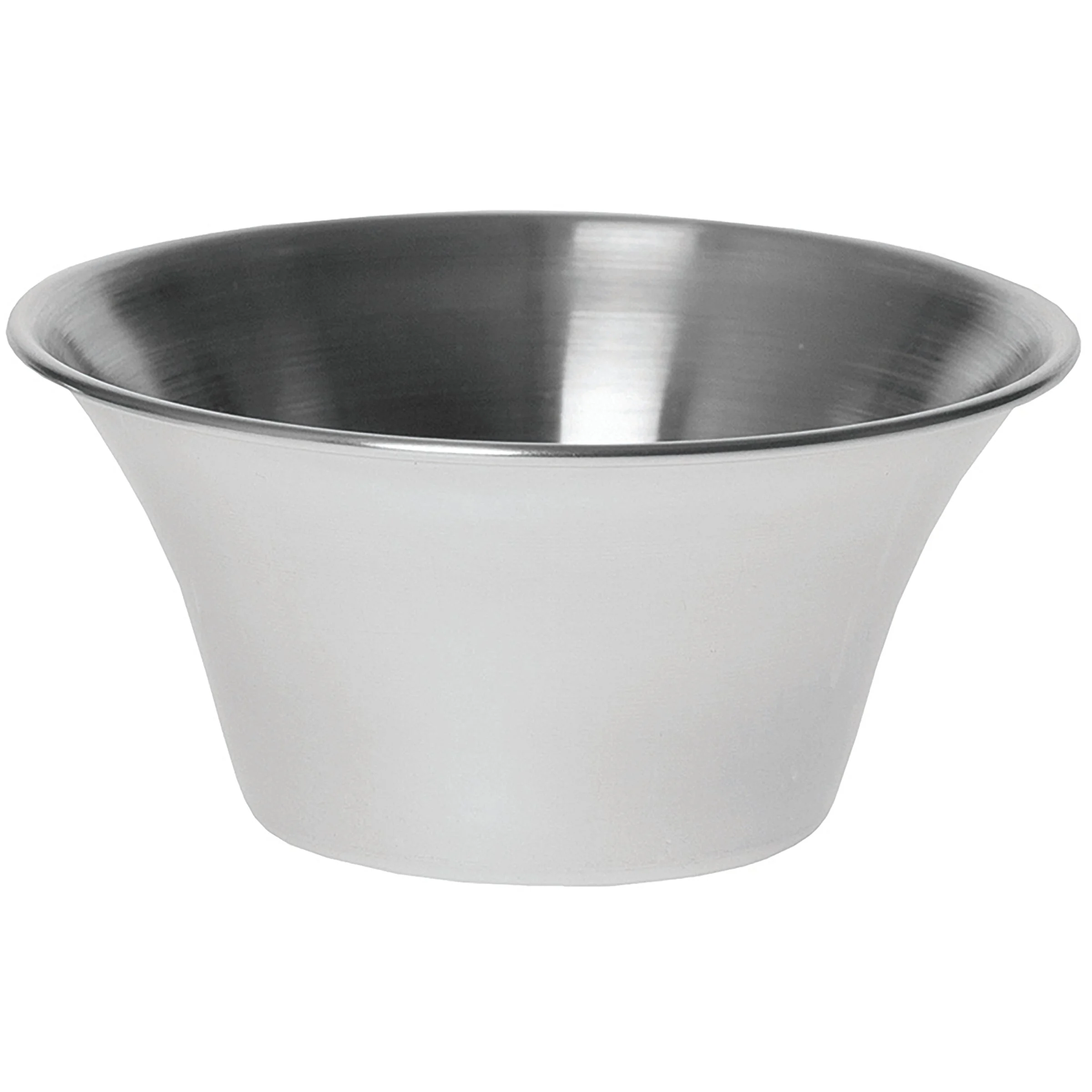 Sauce Cups, Flared, 6 Ounce, Round, Stainless Steel, 6 Ounce,12 - 1 EACH