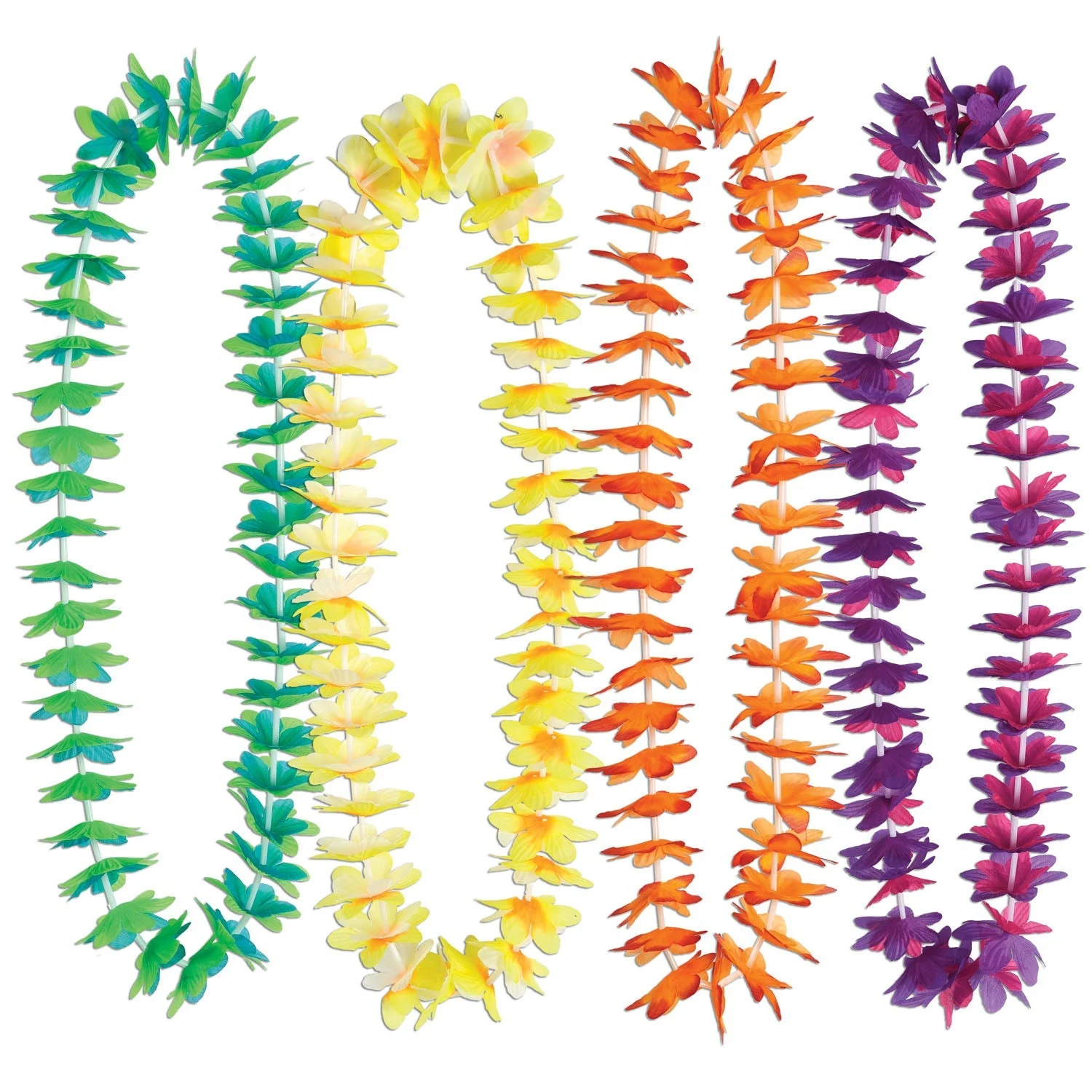 Party Accessories, Lei, Silk N'Petals, Waikiki,50 - 1 COUNT