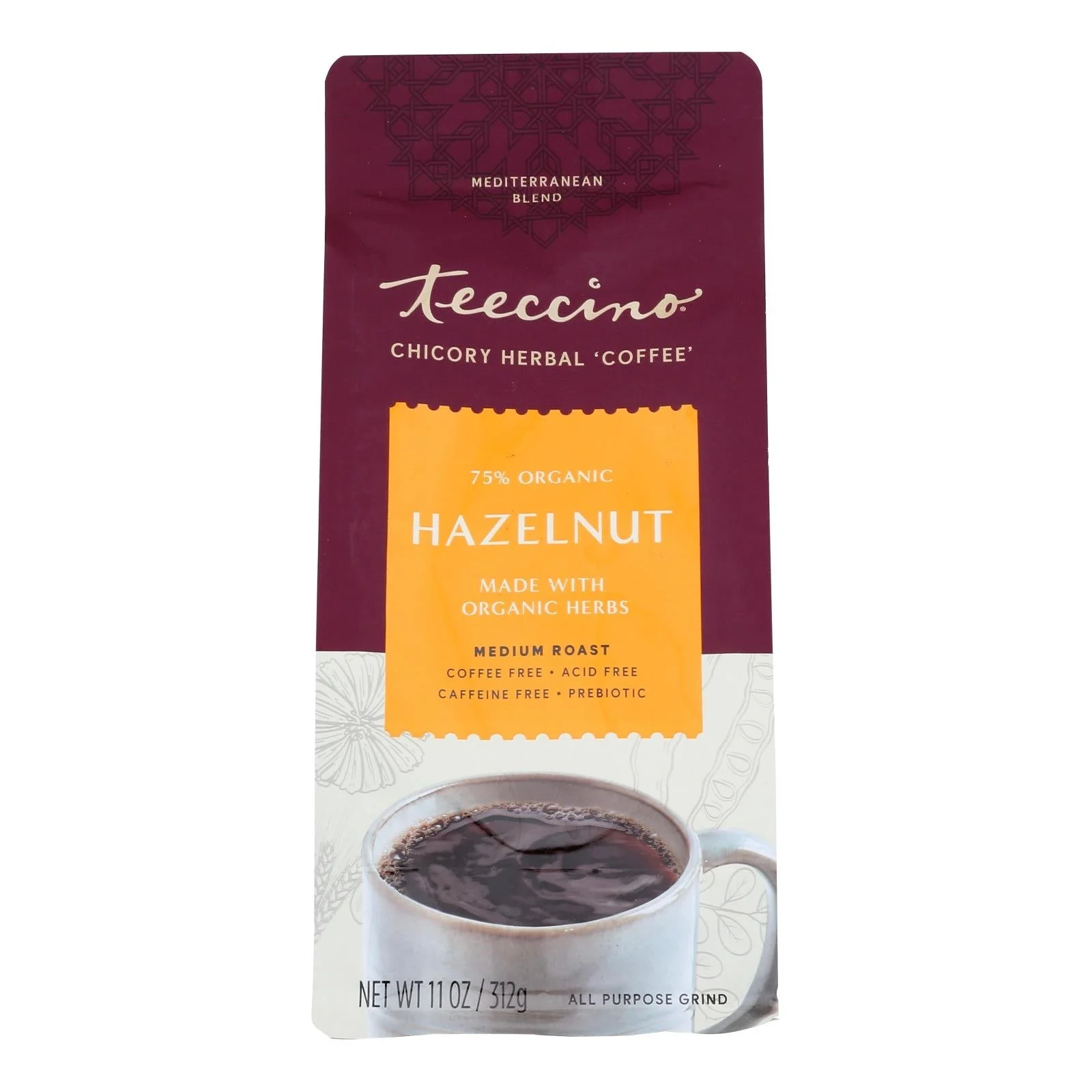 Coffee, Ground, Hazelnut, Medium Roast, Decaffeinated,6 - 11 OUNCE