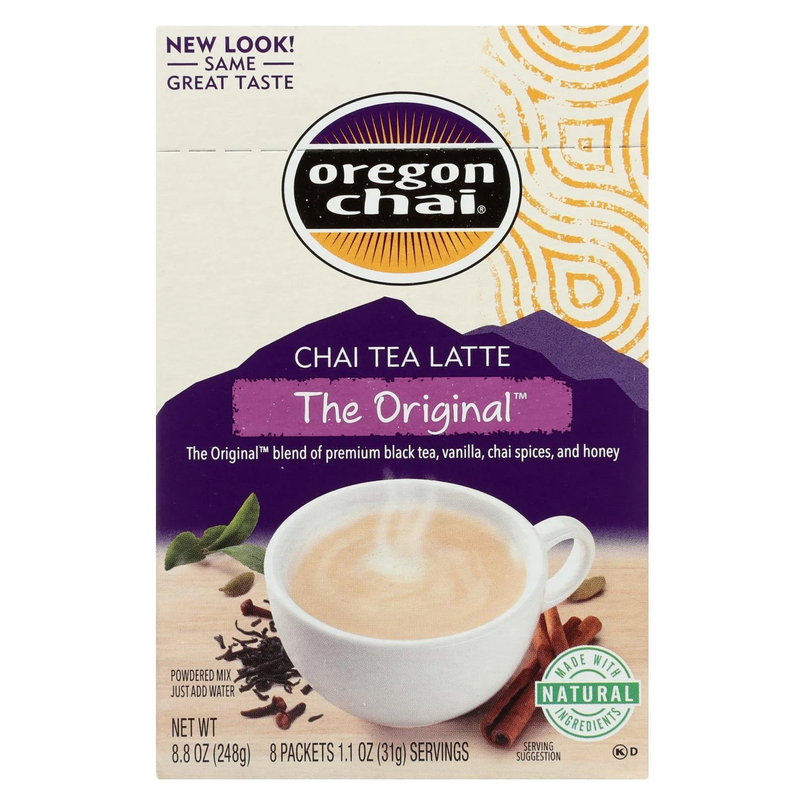 Drink Mix, Chai Tea Latte, The Original, Powder,6 - 8 COUNT
