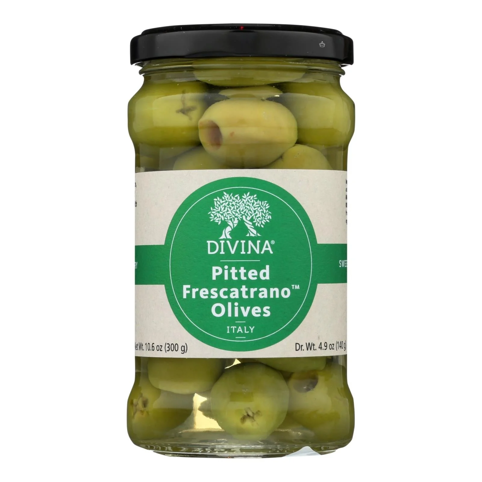 Olives, Frescatrano, Pitted,6 - 4.9 OUNCE