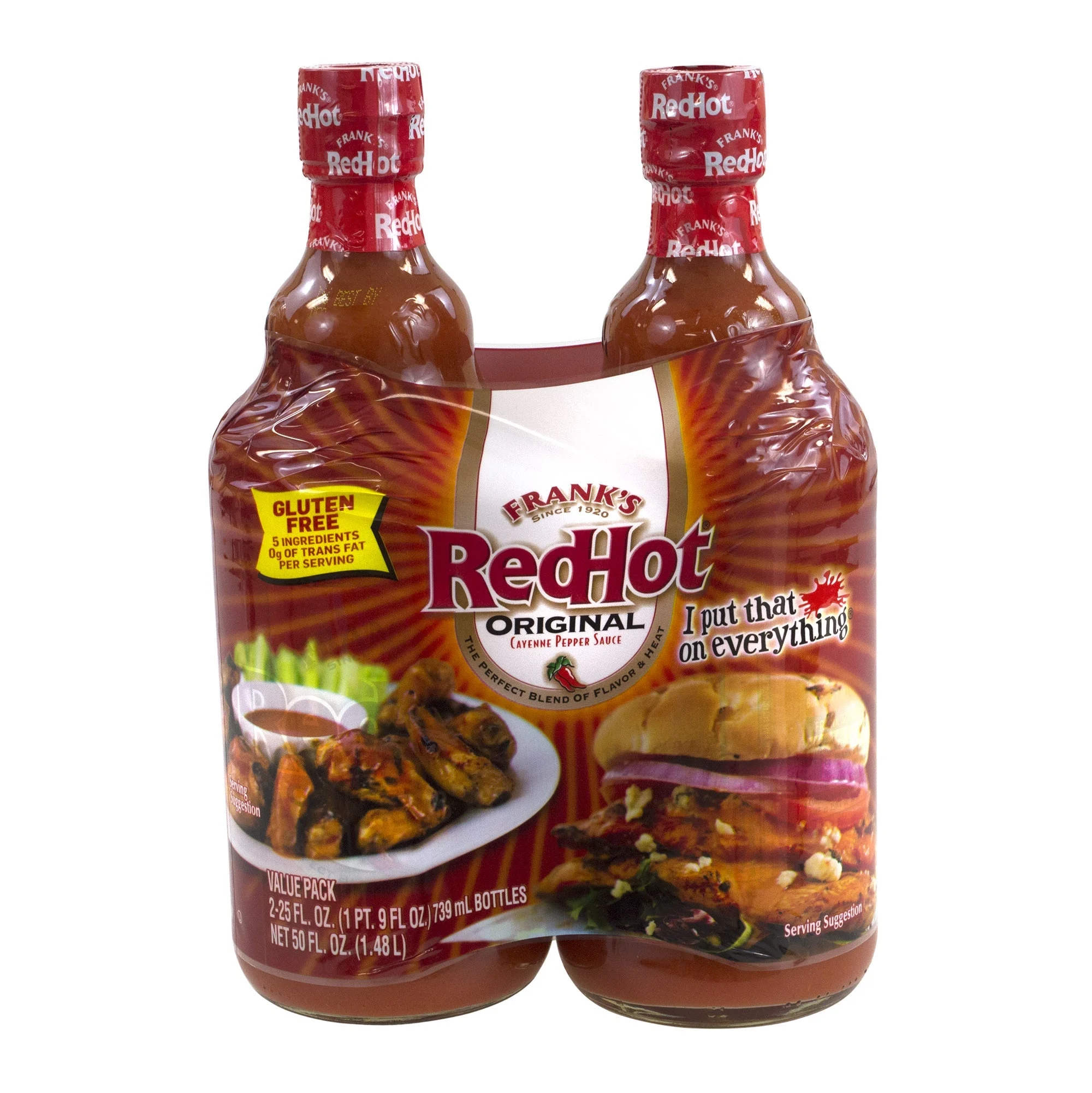 Sauce, Hot, Original,2 - 24 FLUID