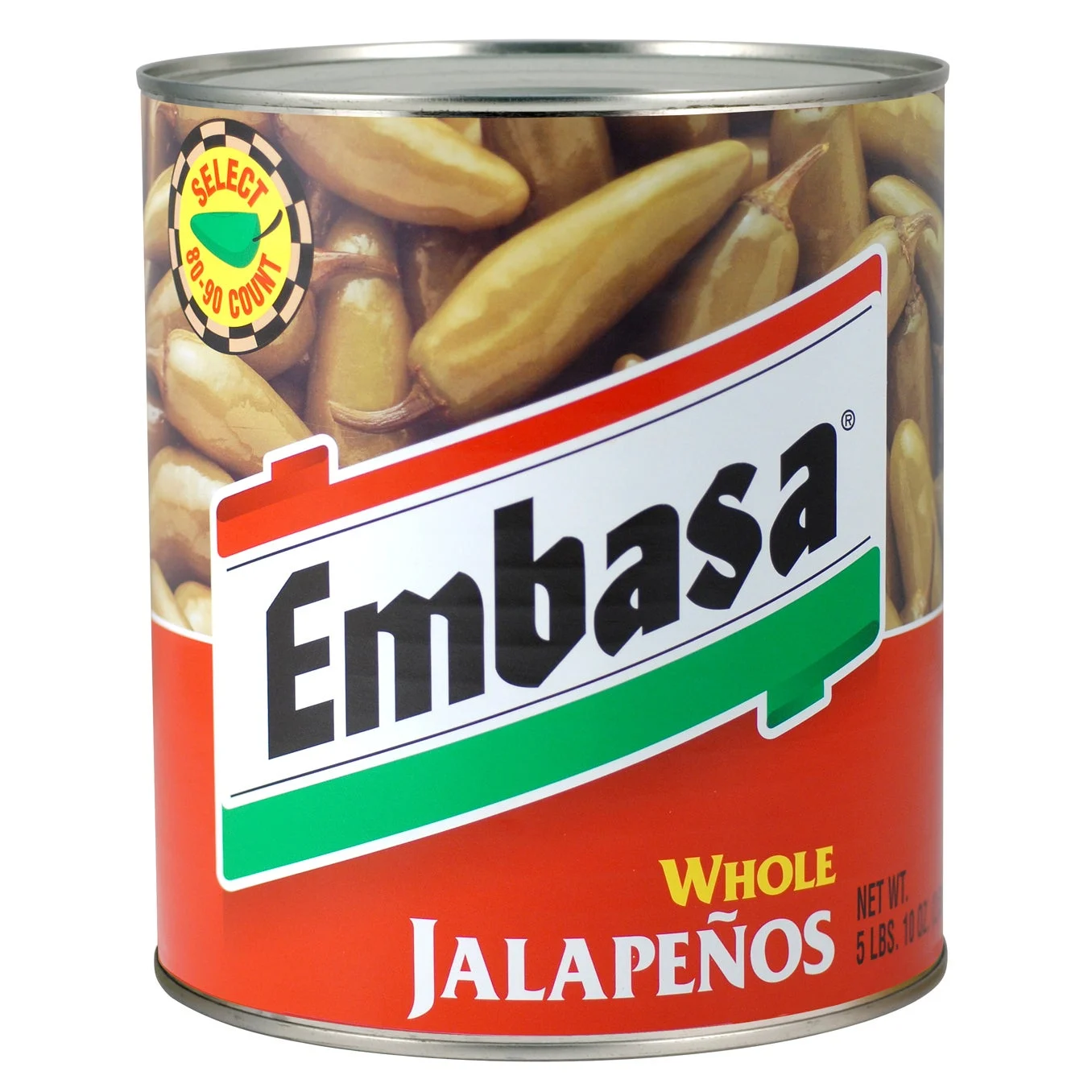 Jalapenos, Whole,6 - 92 OUNCE