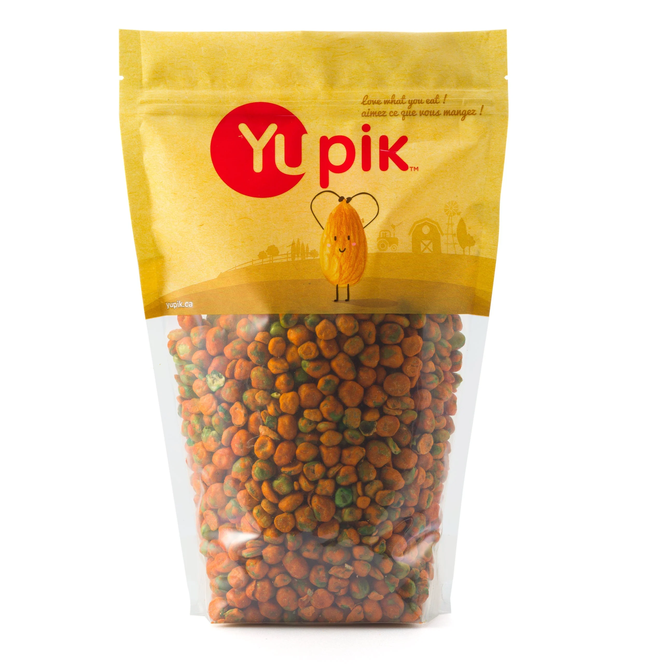 Peas, Green, Sriracha Coated, Dry,6 - 2.2 POUND