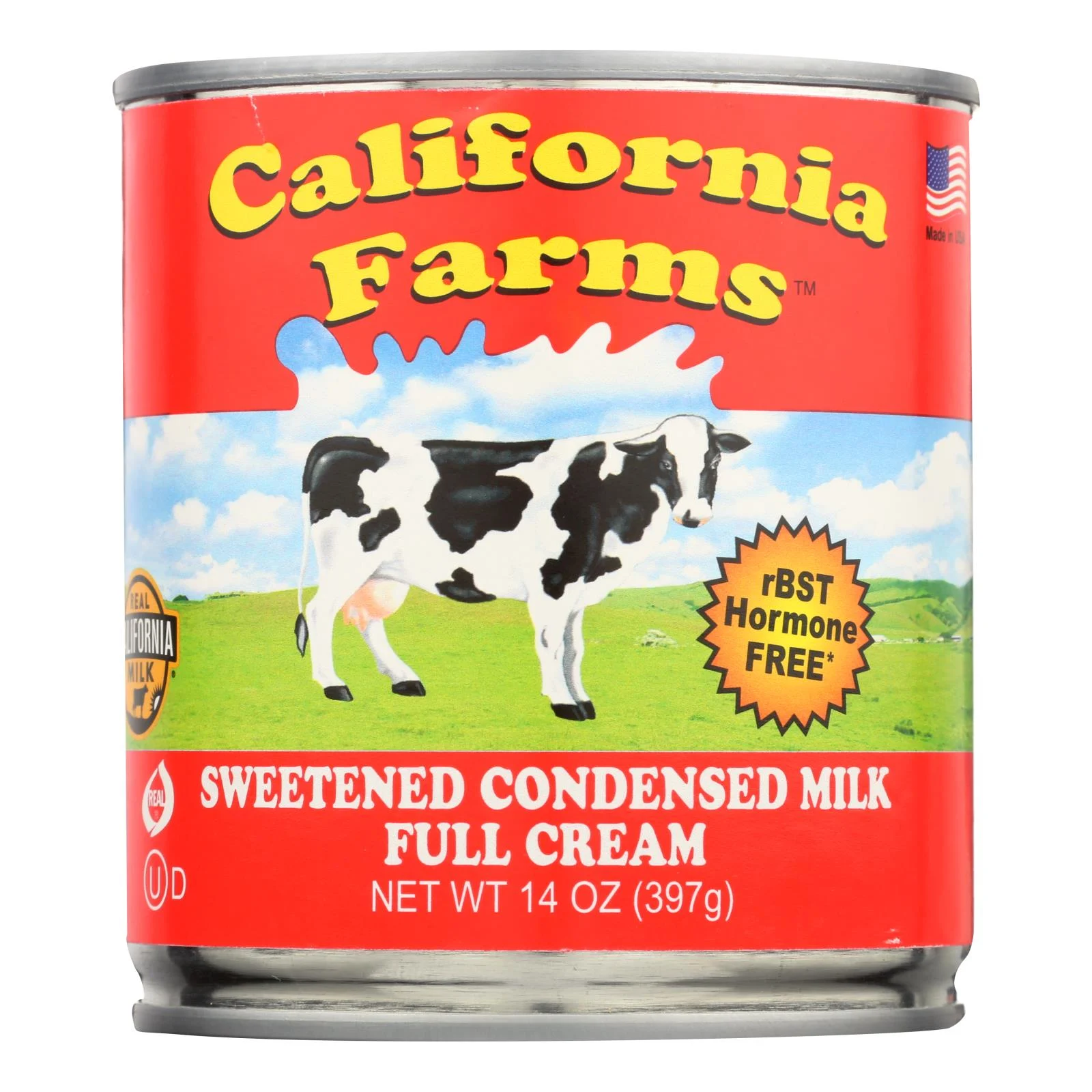 Milk, Condensed, Sweetened, Shelf-Stable,24 - 14 FLUID