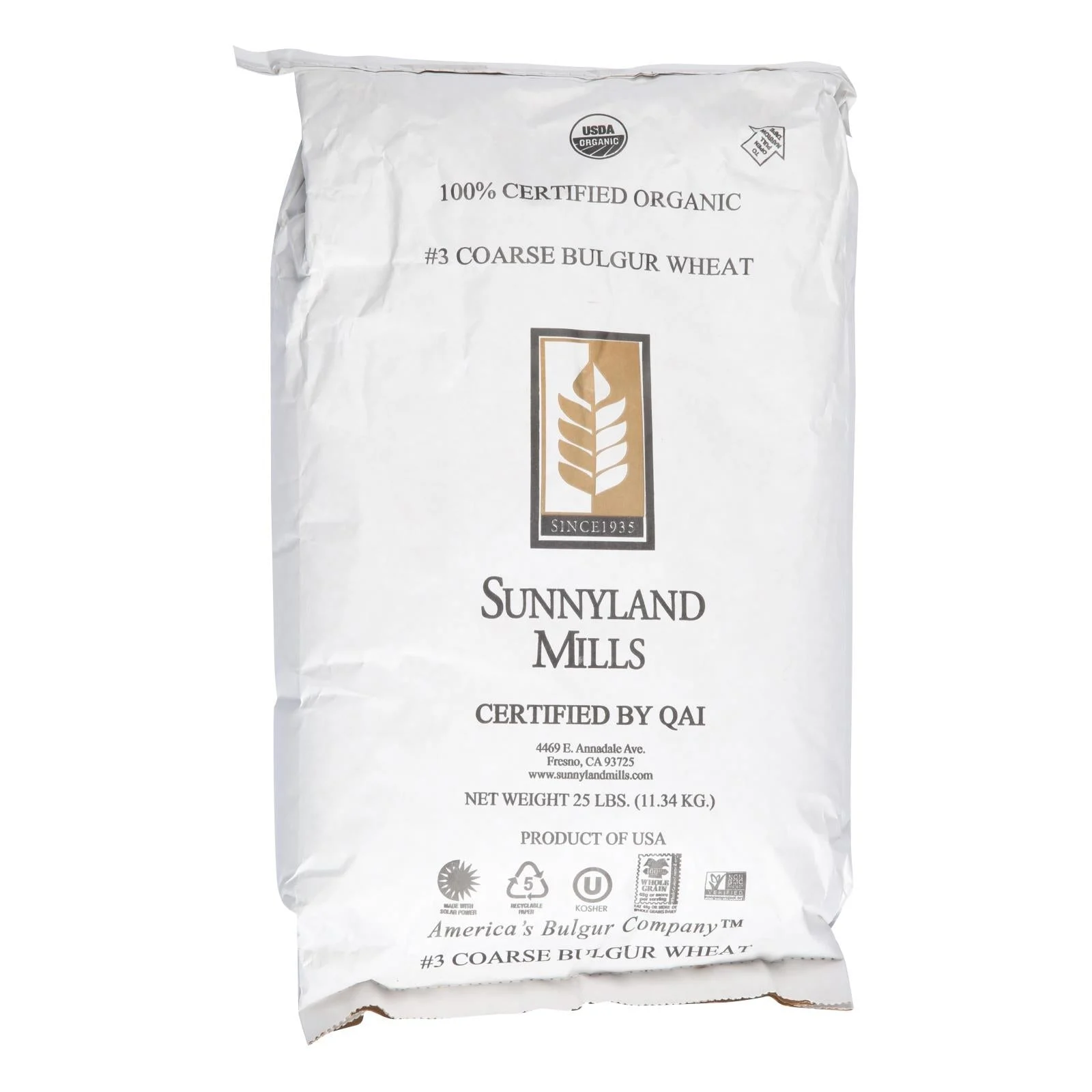 Wheat, Bulgur,1 - 25 POUND