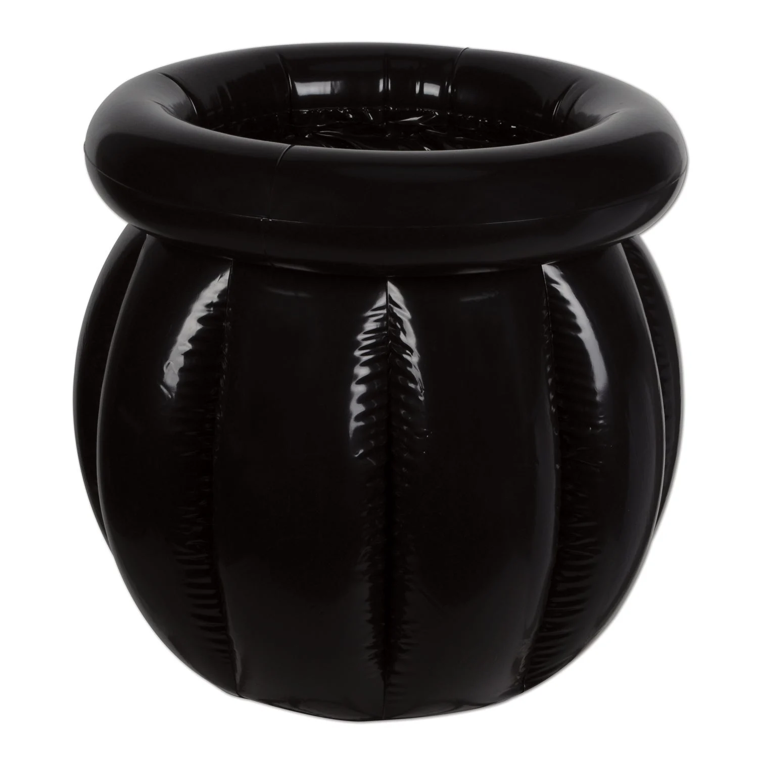 Coolers, Inflatable Couldron, Halloween, Black, 22 x 18 Inch, Holds 48 12-Ounce Cans,1 - 6 COUNT