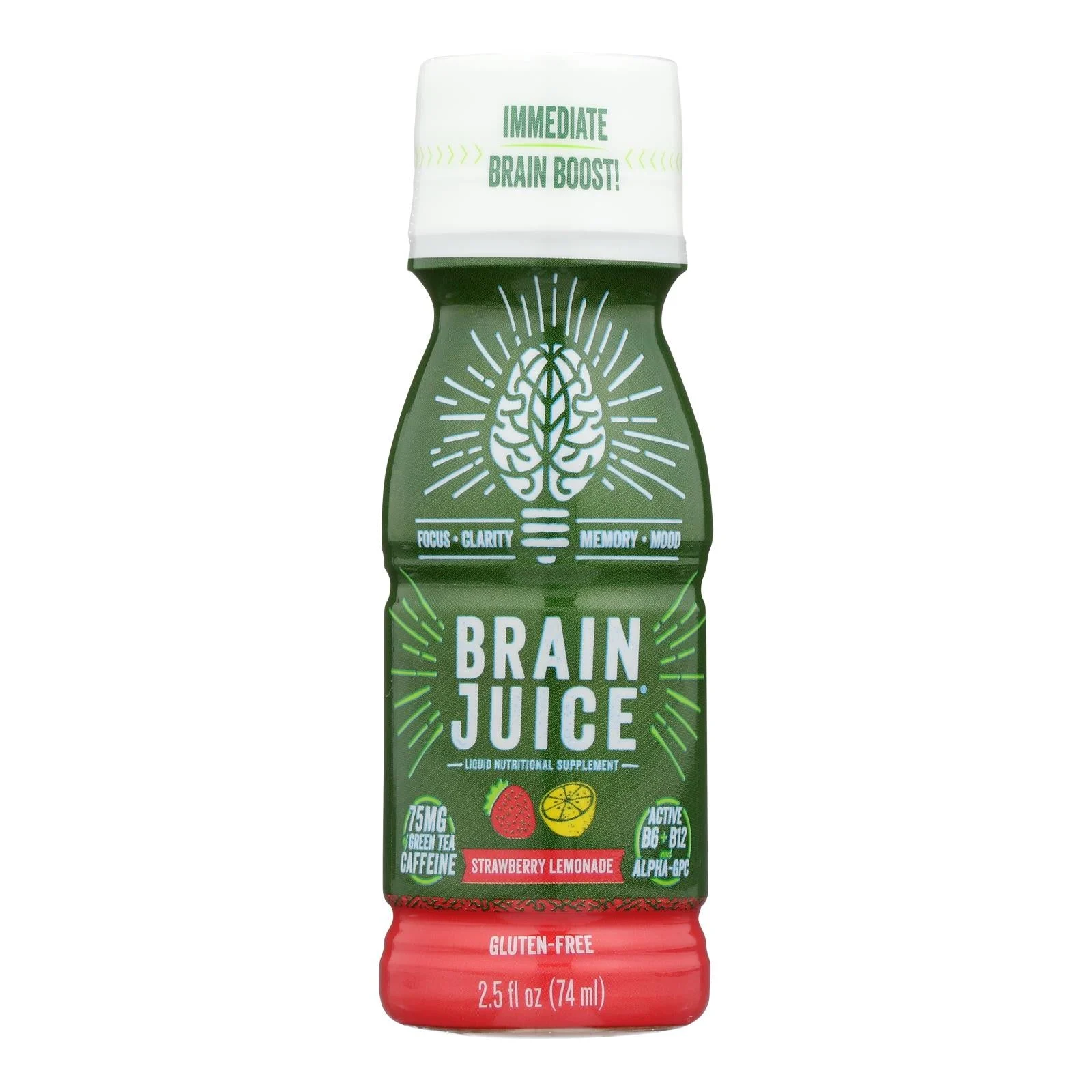 Supplement, Juice Drink, Strawberry Lemonade, Ready-to-Use,12 - 2.5 FLUID